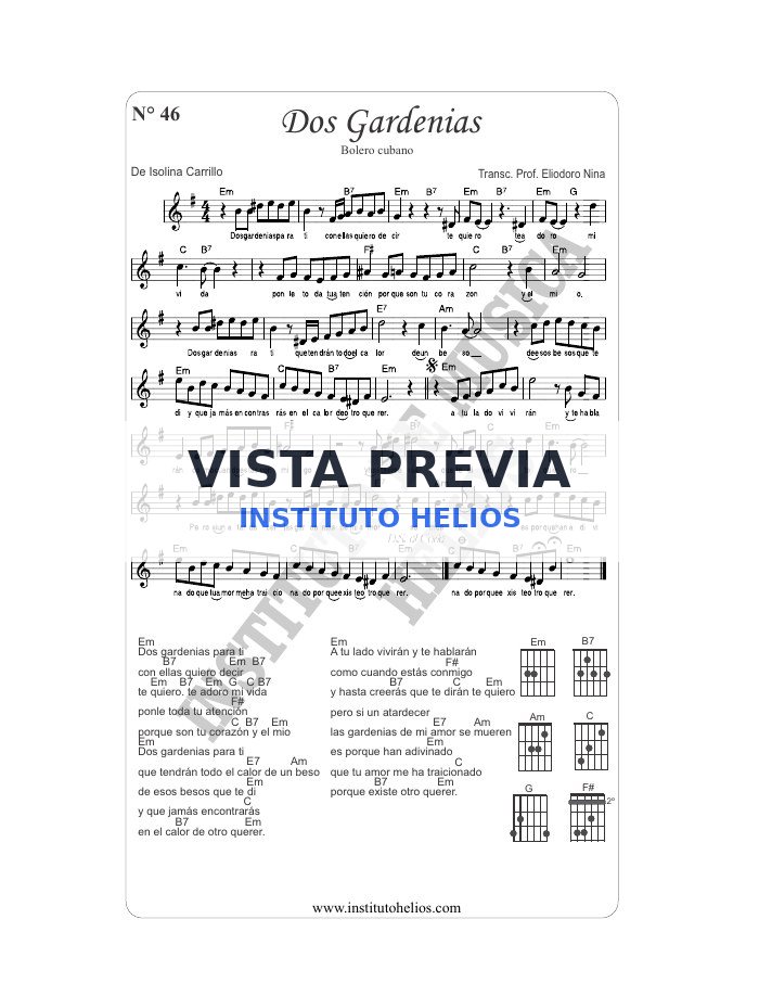 Vista previa de Dos gardenias